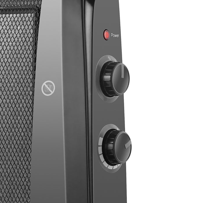 Sheffield Mica Heater, Black