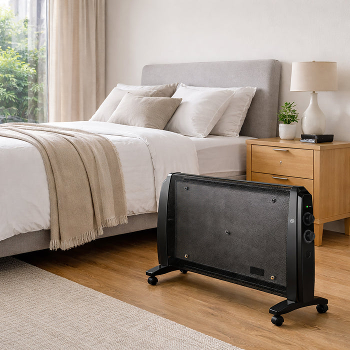 Sheffield Mica Heater, Black