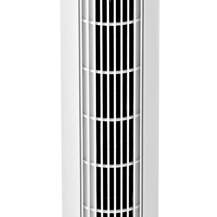 Sheffield White Tower Fan – 3-Speed Slimline Cooling Fan
