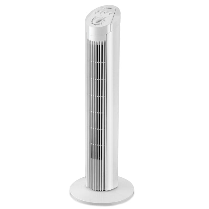 Sheffield White Tower Fan – 3-Speed Slimline Cooling Fan
