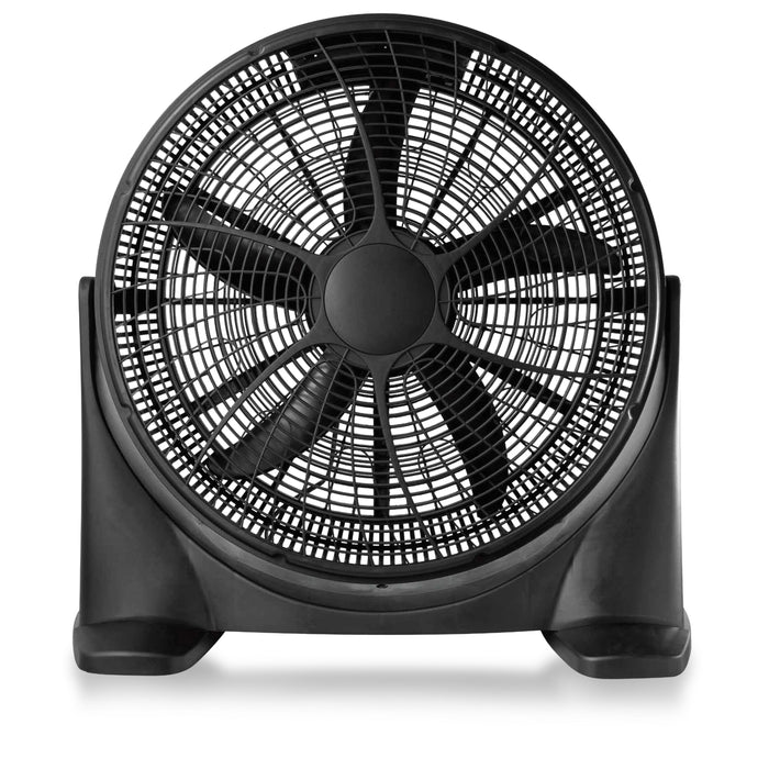 Sheffield High Velocity Floor Fan – 100W Black | Tilt Adjustable