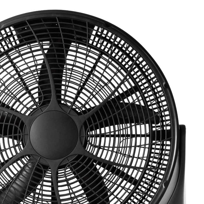Sheffield High Velocity Floor Fan – 100W Black | Tilt Adjustable