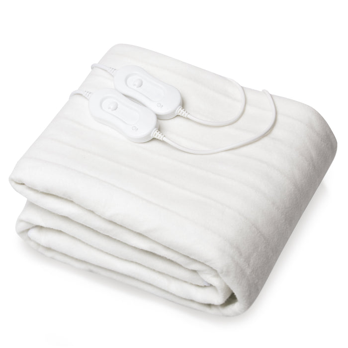 Sheffield Electric Blanket | Queen Size | Dual Controllers | 3 Heat Settings | Machine Washable