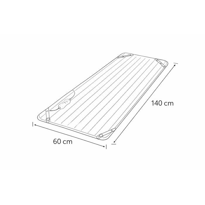 Sheffield Single Electric Blanket | 3 Heat Settings, Detachable Controller, Machine Washable