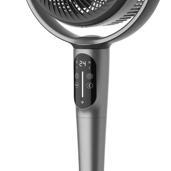 Sheffield Pedestal Fan with 24 Speeds & LCD Display - Grey