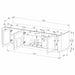 PLATINUM 2250 Series Premium Entertainment Unit by Tauris™ -Home Living Store - -  