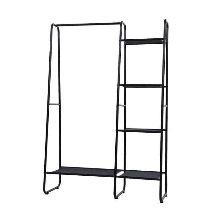 Portable Clothes Rack Garment Hanging Stand Closet Storage Organiser Shelf Home -Home Living Store - -  