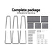 Portable Clothes Rack Garment Hanging Stand Closet Storage Organiser Shelf Home -Home Living Store - -  
