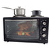 Portable Oven with Rotisserie Cooking, 34L Capacity, 1700W -Home Living Store - -  