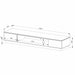RIO2200LL Black Entertainment Unit by Tauris™ -Home Living Store - -  