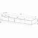 RIO2200LL OAK Entertainment Unit by Tauris­™ -Home Living Store - -  