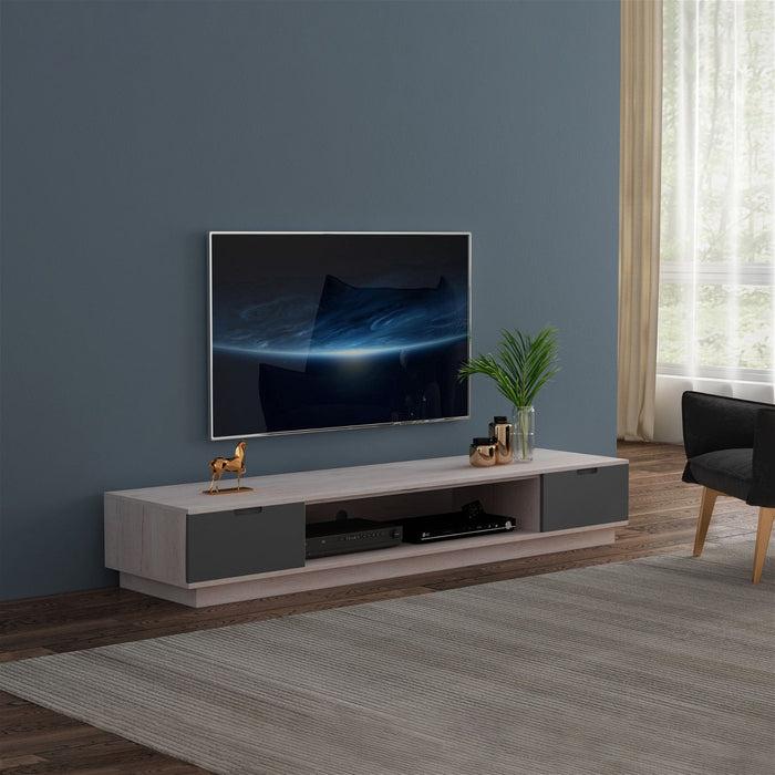RIO2200LL OAK Entertainment Unit by Tauris­™ -Home Living Store - -  