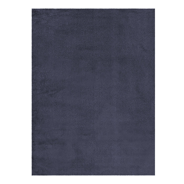 Plush Rabbit Fur Rug - Charcoal | 160 x 240cm by Urban Style