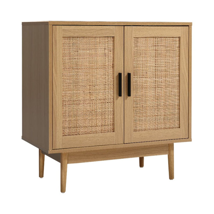 Rattan Buffet Sideboard Cabinet Storage Hallway Table Kitchen Cupboard -Home Living Store - -  