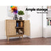 Rattan Buffet Sideboard Cabinet Storage Hallway Table Kitchen Cupboard -Home Living Store - -  