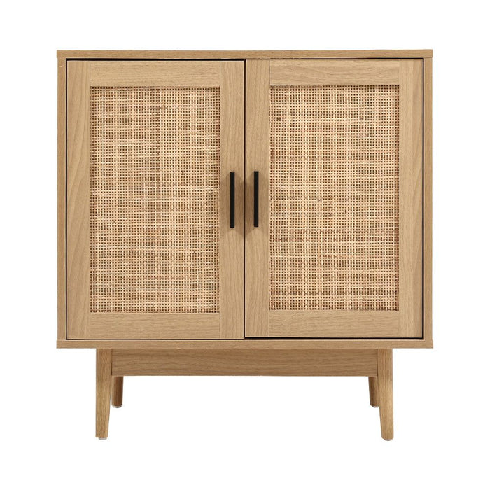 Rattan Buffet Sideboard Cabinet Storage Hallway Table Kitchen Cupboard -Home Living Store - -  