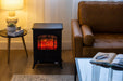 Electric Fireplace Heater w/ Real Flame Effect & 2 Heat Settings -Home Living Store - -  