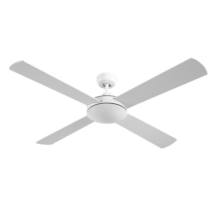 Devanti 52'' Ceiling Fan w/Remote - White -Home Living Store - -  