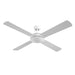 Devanti 52'' Ceiling Fan w/Remote - White -Home Living Store - -  
