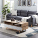 SILVERTON Coffee Table Oak by Criterion™ -Home Living Store - -  