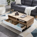 SILVERTON Coffee Table Oak by Criterion™ -Home Living Store - -  