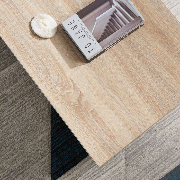 SILVERTON Coffee Table Oak by Criterion™ -Home Living Store - -  