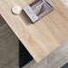 SILVERTON Coffee Table Oak by Criterion™ -Home Living Store - -  