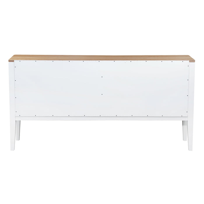Criterion Sorrento Buffet, Side Board 1800mm Semi-Assembled White Oak Veneer