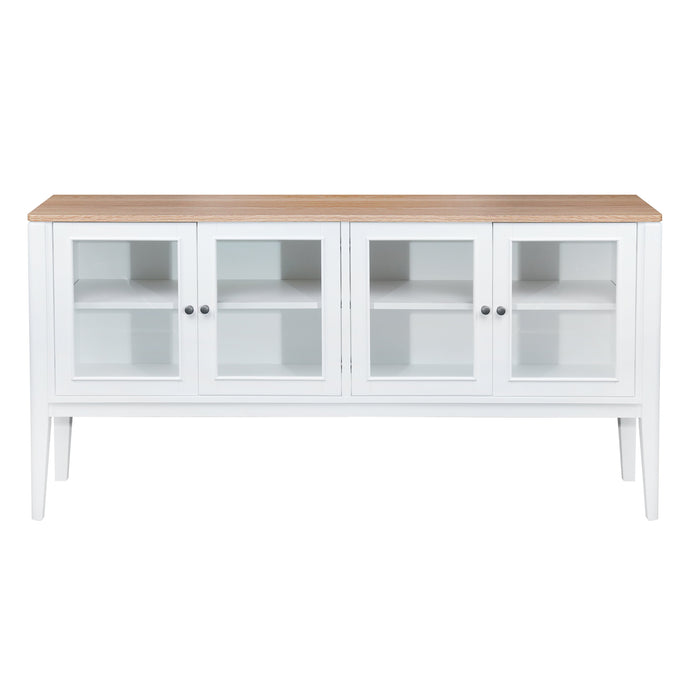 Criterion Sorrento Buffet, Side Board 1800mm Semi-Assembled White Oak Veneer
