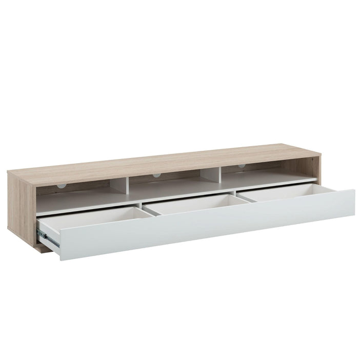 SUAVE1800 Entertainment Unit Oak by Tauris™ -Home Living Store - -  