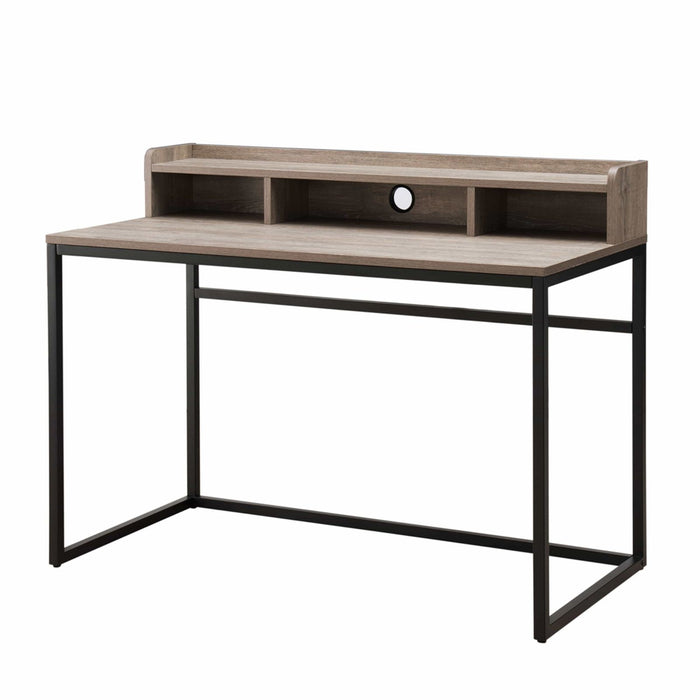 Sally Office Desk 1200, Grey Wash Oak by Woodstock™ -Home Living Store - -  