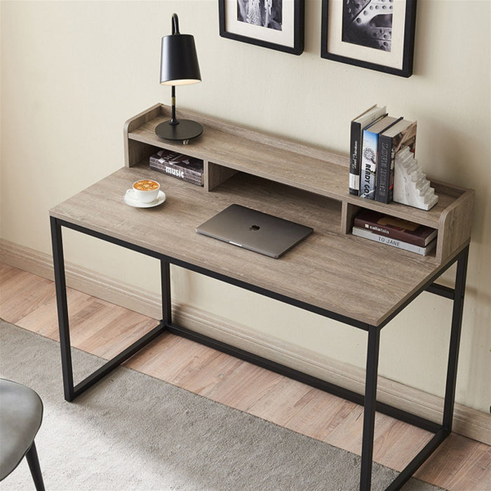 Sally Office Desk 1200, Grey Wash Oak by Woodstock™ -Home Living Store - -  