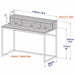 Sally Office Desk 1200, Grey Wash Oak by Woodstock™ -Home Living Store - -  