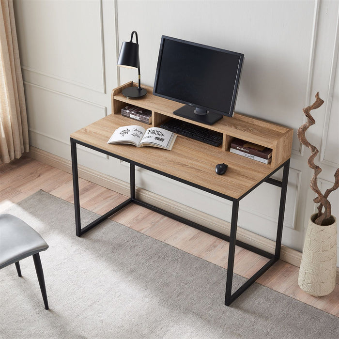 Sally Office Desk 1200, Light Oak by Woodstock™ -Home Living Store - -  