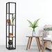 Shelf Floor Lamp - Shade Diffused Light Source with Open-Box Shelves -Home Living Store - -  