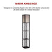 Shelf Floor Lamp - Shade Diffused Light Source with Open-Box Shelves -Home Living Store - -  