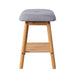 Shoe Rack Seat Bench Chair Shelf Organisers Bamboo Grey -Home Living Store - -  