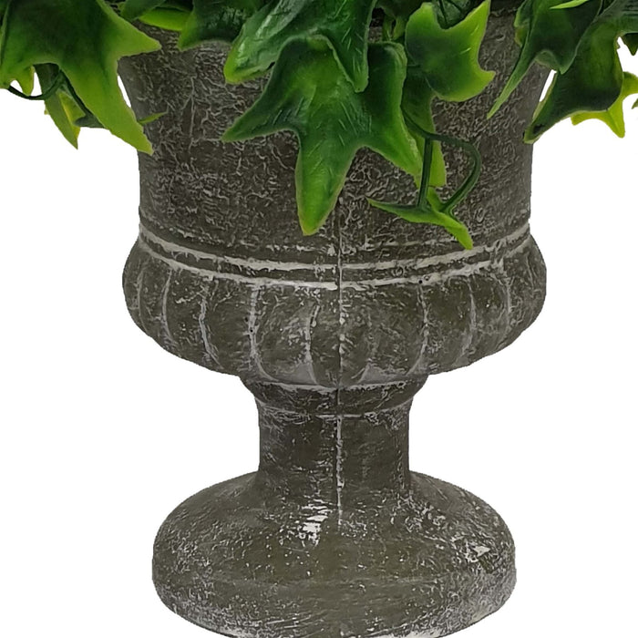 Shrub In Shaped Vase 24cm Artificial Plant by Criterion -Home Living Store - -  