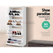Sixty Pair Shoe Cabinet Shoes Rack Storage Organizer Shelf Cupboard Drawer -Home Living Store - -  