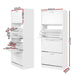 Sixty Pair Shoe Cabinet Shoes Rack Storage Organizer Shelf Cupboard Drawer -Home Living Store - -  