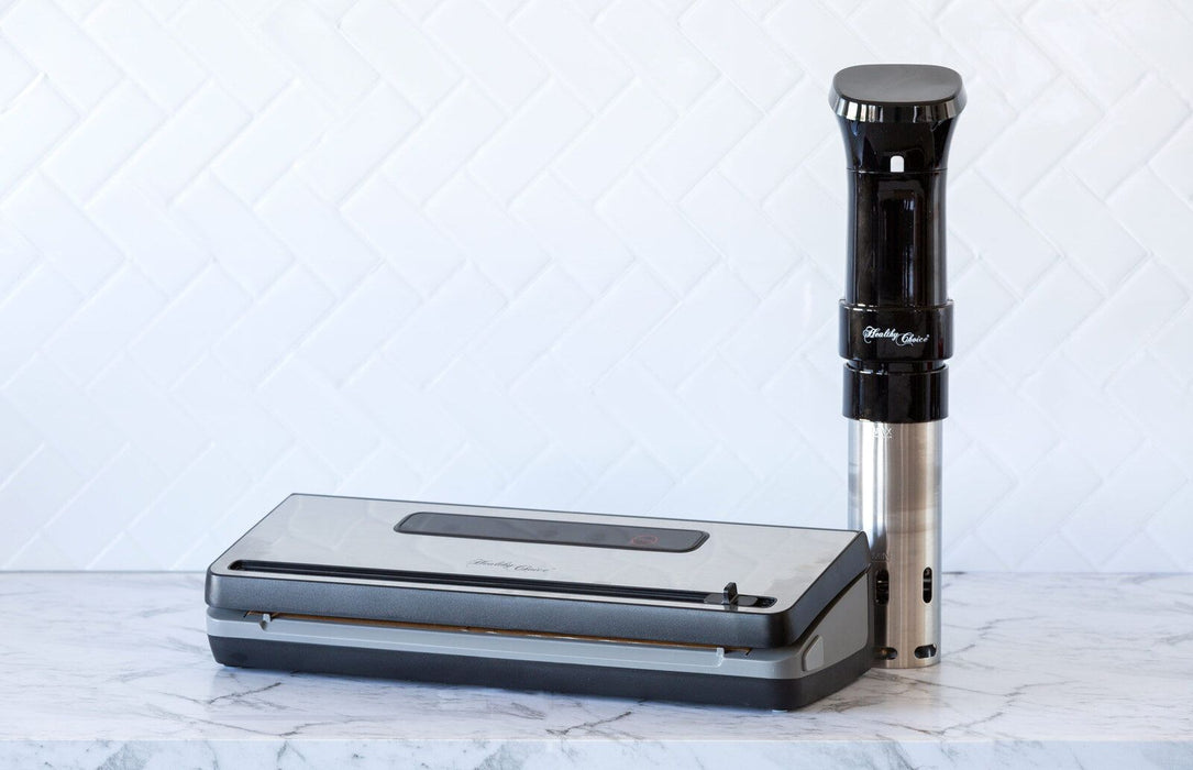 Sous Vide Starter Kit with Vacuum Sealer & Bags -Home Living Store - -  