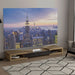 Split Expandable TV Cabinet 250cm Dark Oak by Tauris™ -Home Living Store - -  