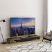 Split Expandable TV Cabinet 250cm Dark Oak by Tauris™ -Home Living Store - -  