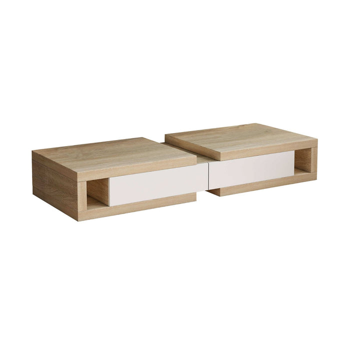 Split Expandable TV Cabinet 250cm Light Oak by Tauris™ -Home Living Store - -  