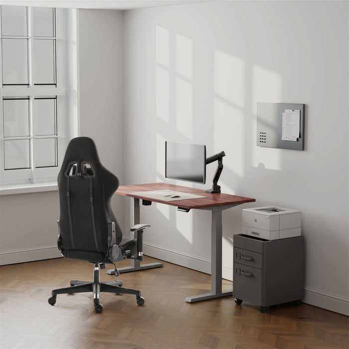 Stealth Ergonomic Gaming or Office Chair, adjustable arm rests, Black by Tauris -Home Living Store - -  