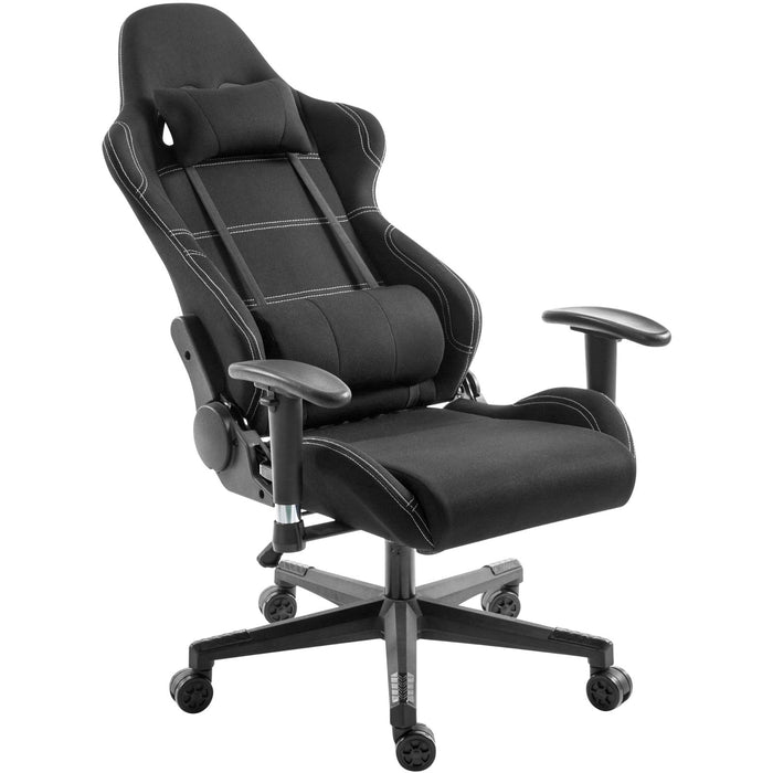 Stealth Ergonomic Gaming or Office Chair, adjustable arm rests, Black by Tauris -Home Living Store - -  