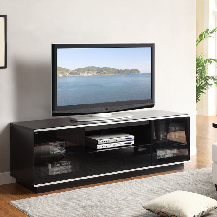 TITAN 1800 Entertainment Unit Black by Tauris -Home Living Store - -  
