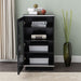 TITAN HiFi Black Entertainment Rack by Tauris™ -Home Living Store - -  