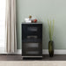 TITAN HiFi Black Entertainment Rack by Tauris™ -Home Living Store - -  