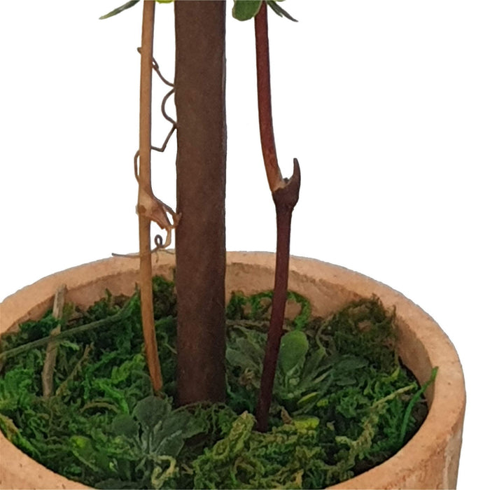 Topiary Heart 21cm Artificial Plant  In Terracotta-Look Pot by Criterion -Home Living Store - -  